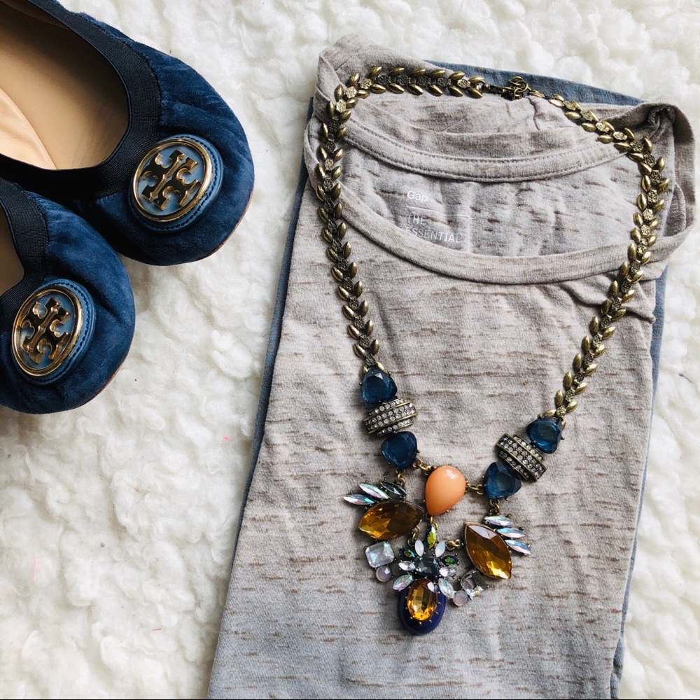 Multi-colored Statement Necklace